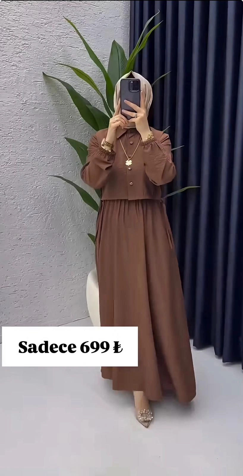 yelekli elbise 