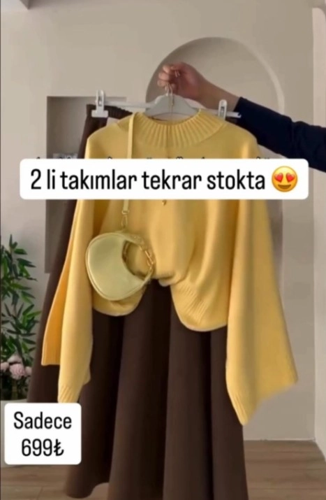 kazak etek  kombin 